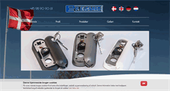 Desktop Screenshot of pelgaard.dk